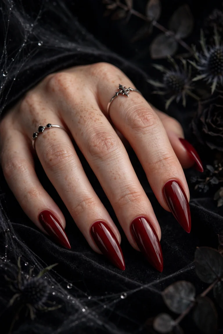 25 Blood Red Nail Designs 2026: Dark & Dramatic Ideas