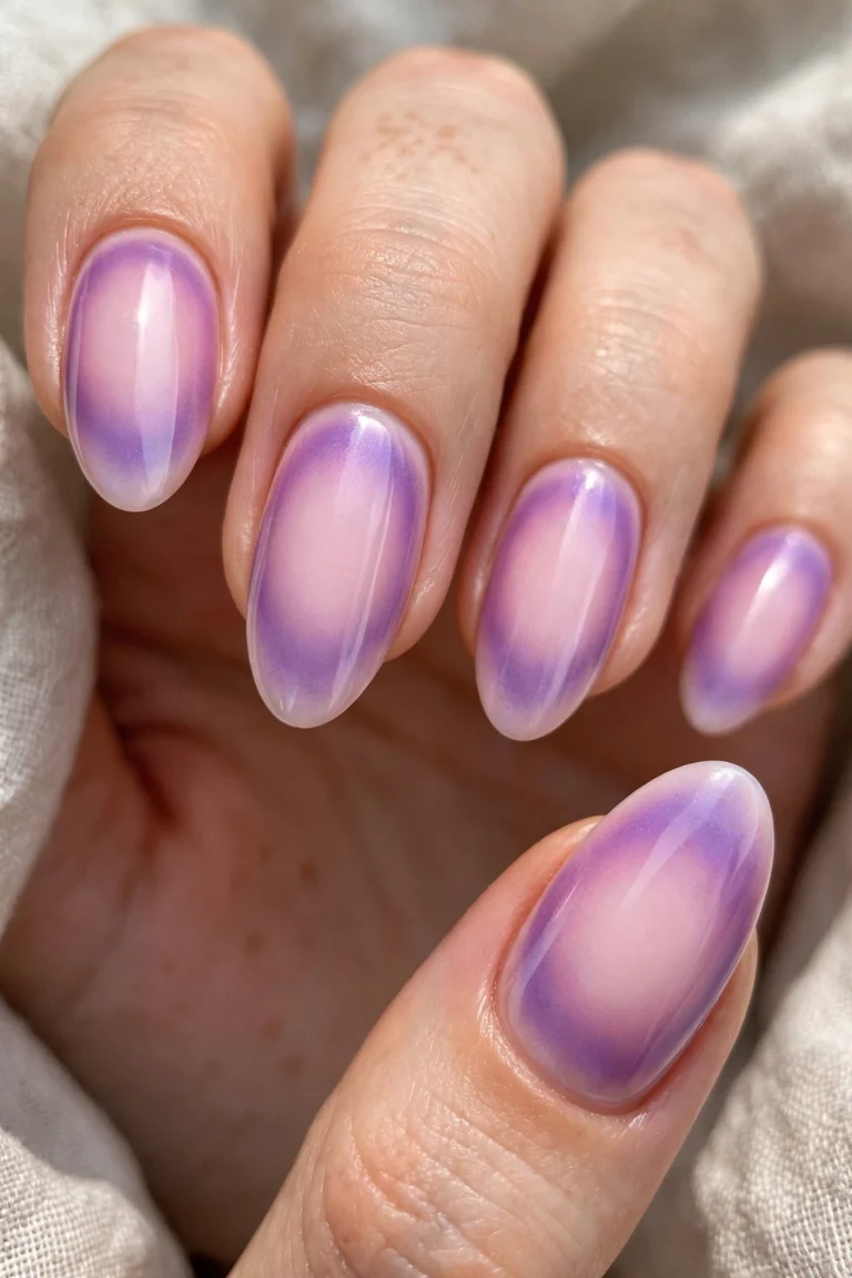 aura nails dreamy energy manicure