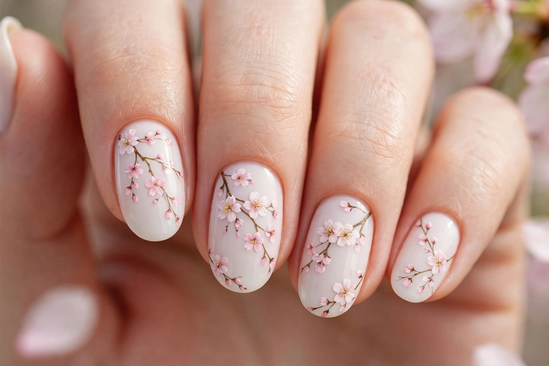cherry blossom nails 2027 sakura nail art