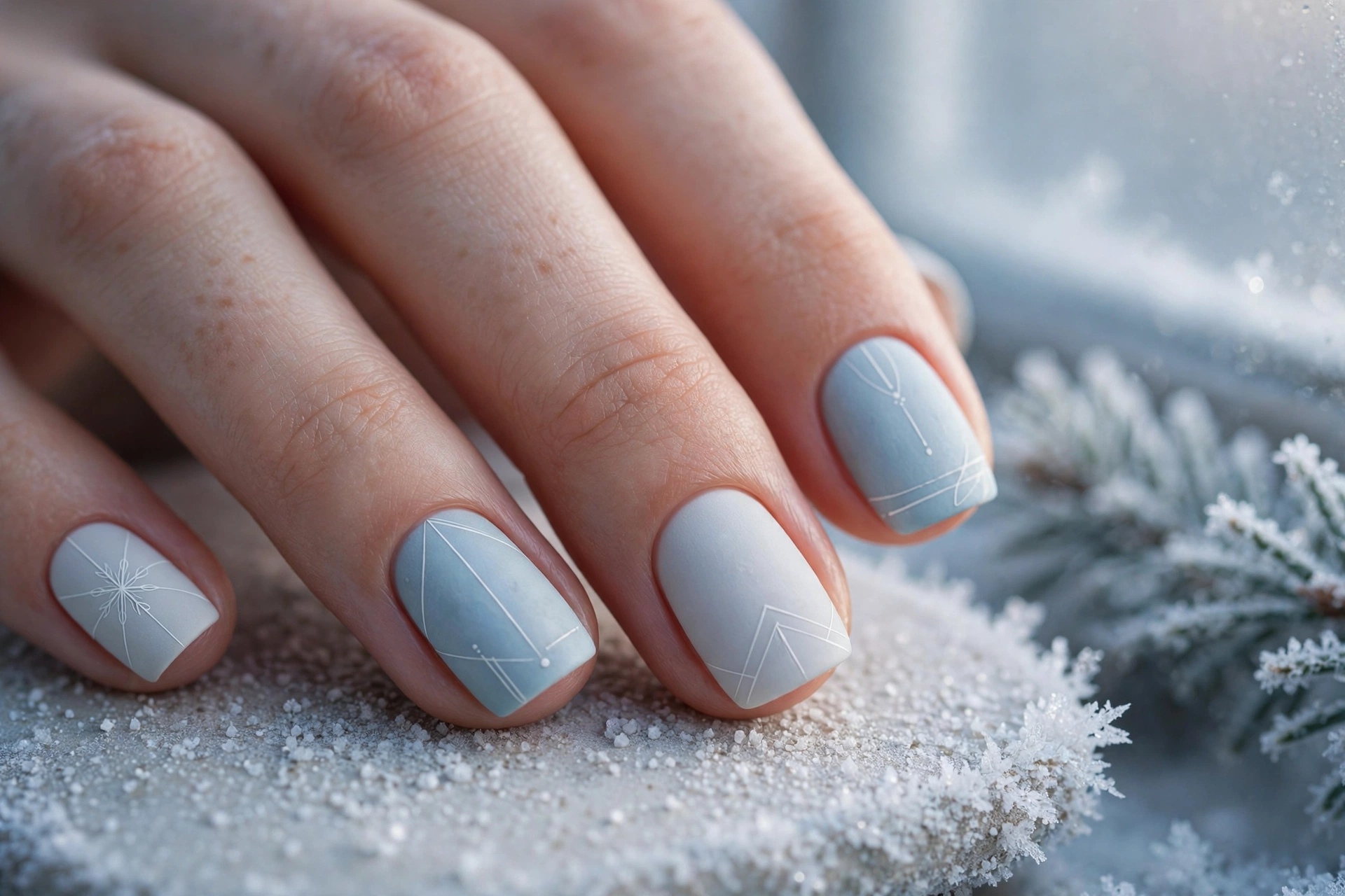 January nails 2027 fresh minimal manicure