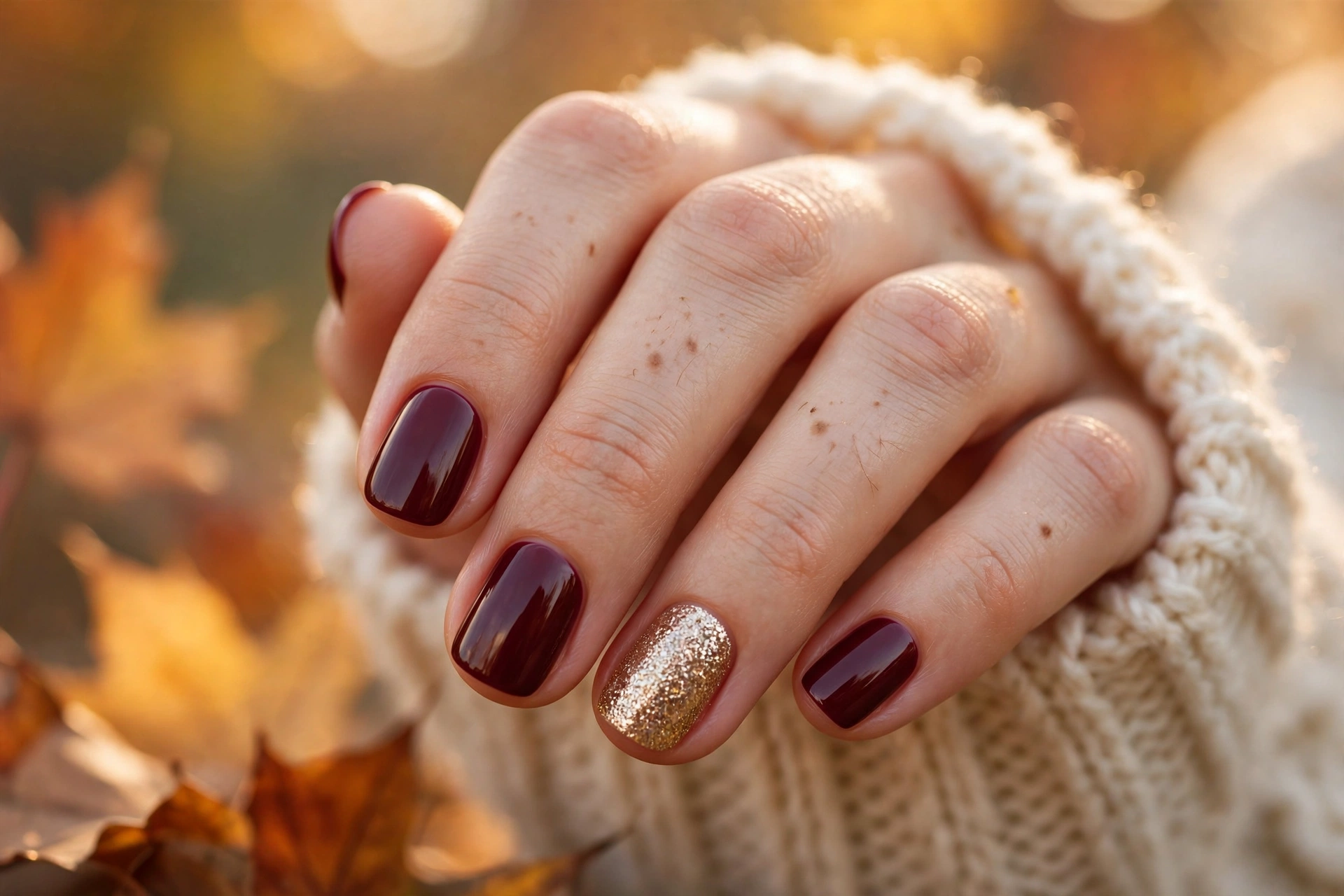 Simple fall nail designs 2026 — easy DIY autumn nail ideas